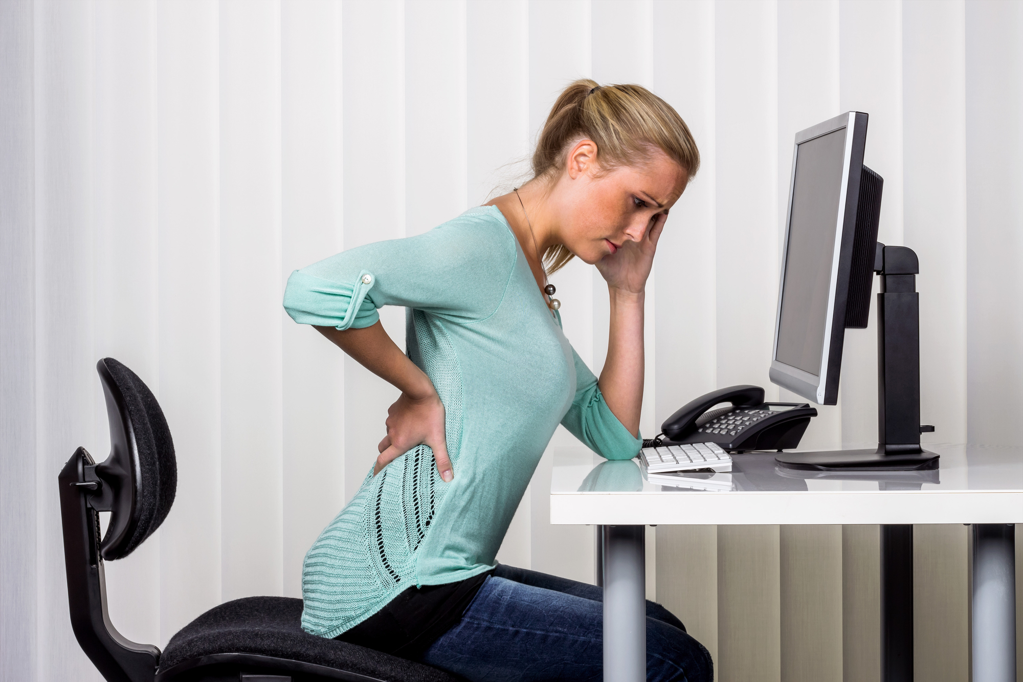 Desk Posture Pain Management